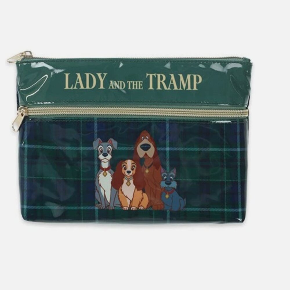 *TOKYO JAPAN* Disneyland, Lady & the Tramp Pen/Pencil Case or Clutch - NEW!